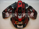 Yamaha YZF1000R 1997-2007 ABS Fairing - Flame- Black Red - MFS4397
